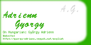 adrienn gyorgy business card